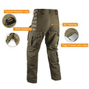 Tactical Waterproof Pants SWAT Combat Army Trousers Many Pockets Waterproof Wear Resistant Casual Cargo Pants Men 2022