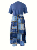 Plus Size, Women's Fashion Plus-Size Dress