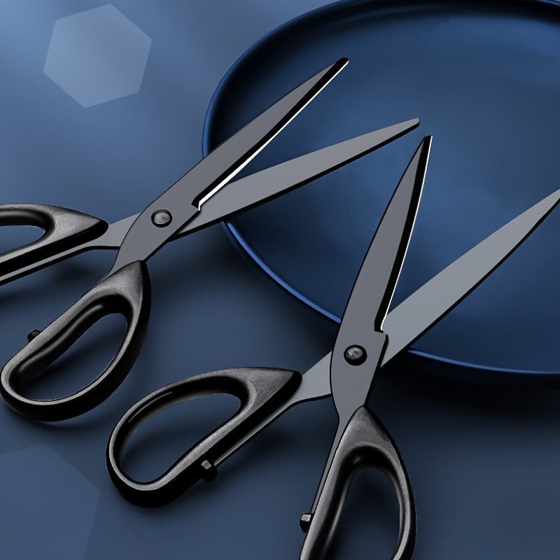 Stainless Steel Precision Scissors - Non-Stick, Sharp Edge for Office, Crafts & Paper Cutting