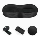 3d máscara de dormir eyepatch bloco para fora luz suave paded sono resto relaxar ajuda capa remendo olhos sombra olhos olhos de olhos