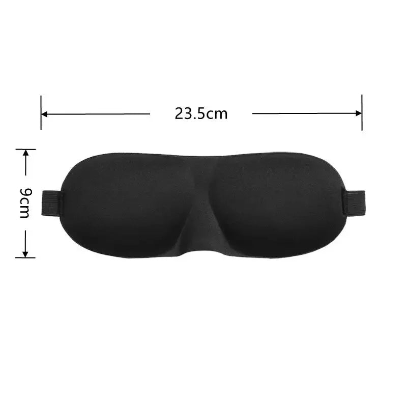 3d máscara de dormir eyepatch bloco para fora luz suave paded sono resto relaxar ajuda capa remendo olhos sombra olhos olhos de olhos