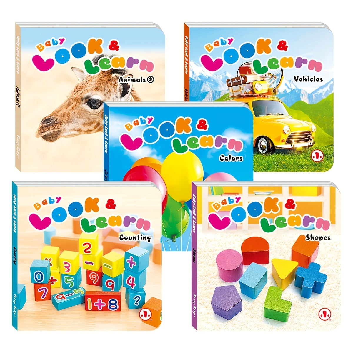 10-Book Set "Baby Look And Learn" For Early Childhood Education - June 2023 Release, English, Age 3+, Published By Sunshine Children's Educational Association