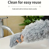 Extra-Long Retractable Duster with Bendable Head - Reusable & Washable for High Ceilings, Furniture & Car Cleaning