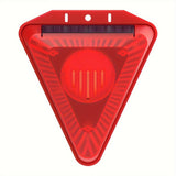 Repelente solar de animales con alarma antiladridos para exteriores, con carga solar, para granjas, huertos, campos y estanques.