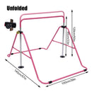 Adjustable Height Outdoor Fitness Training Equipment for Gymnastics, Featuring a Horizontal Bar, Without Battery