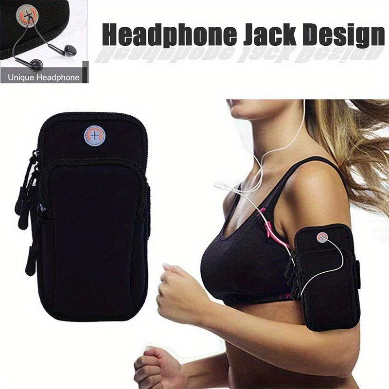 Waterproof Running Arm Bag for Mobile Phones - Securely Store Your Phone While Exercising