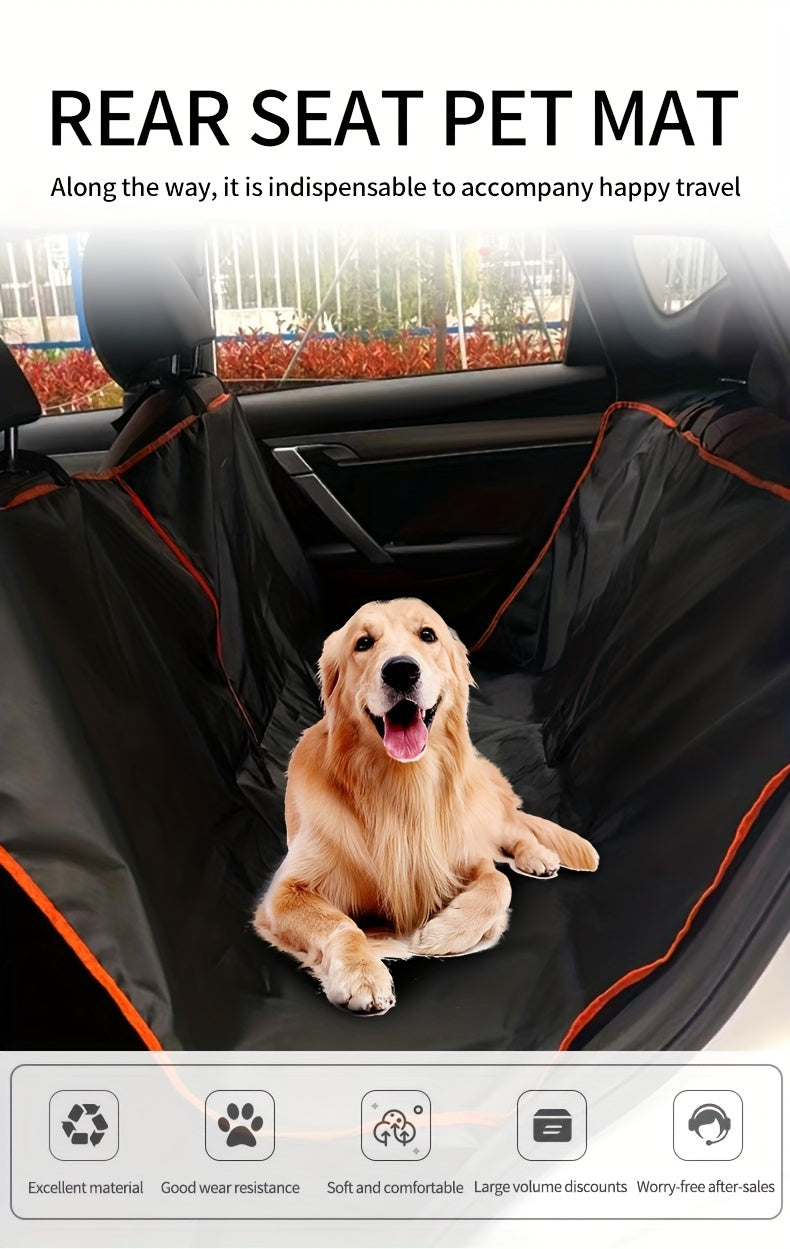 New Car Pet Mat Anti-fouling Foldable Car Pet Mat Rear Car Seat Cushion
