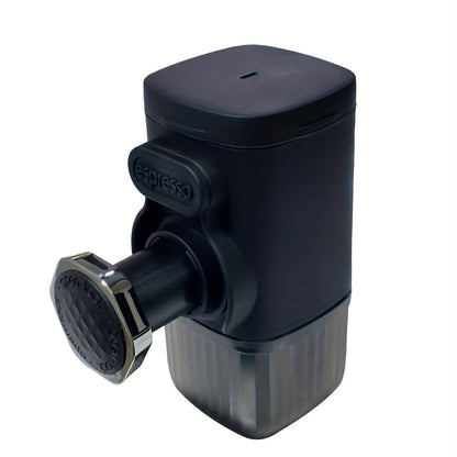 A Portable Coffee Maker with Rich Cream, a Two-In-One Machine for Capsules And Coffee Grounds, Requires No Electricity, Is Compact And Lightweight, Perfect for Travel, Cars, Desks, And Home Use, Making It a Practical Holiday