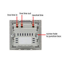 40A Hotel Key Card Energy Saving Switch 15s Delay Power CR86 Standard Size ON OFF 125KHz T5577 EM4305 