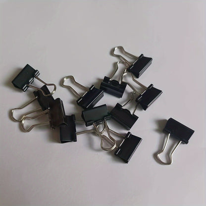 [Top-Rated] 60pcs Medium Binder Clips 5/8 Inch - Durable Metal Paper Clamps for Teachers, Students, Classroom & Office Supplies