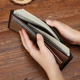 1pc Men's Vintage Short Wallet, Multi Card Slots Wallet, Ideal Gift For Men