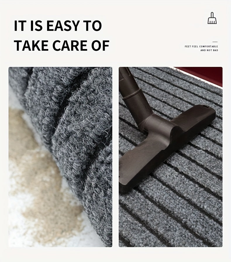 1 alfombra de cocina, antideslizante, resistente al aceite, impermeable, fácil de mantener, ideal para cocina, baño, entrada, balcón, decoración del hogar, regalo.