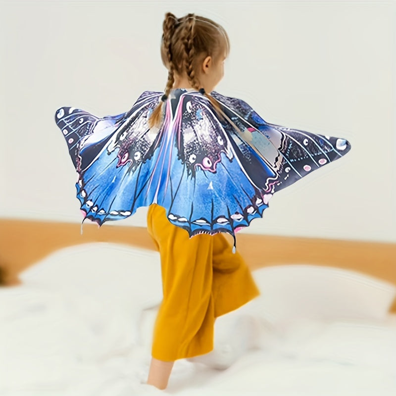 Kindergarten-Ready Butterfly Wing Elf Costume: Perfect for Halloween, Spring Outings, and Birthday Parties!