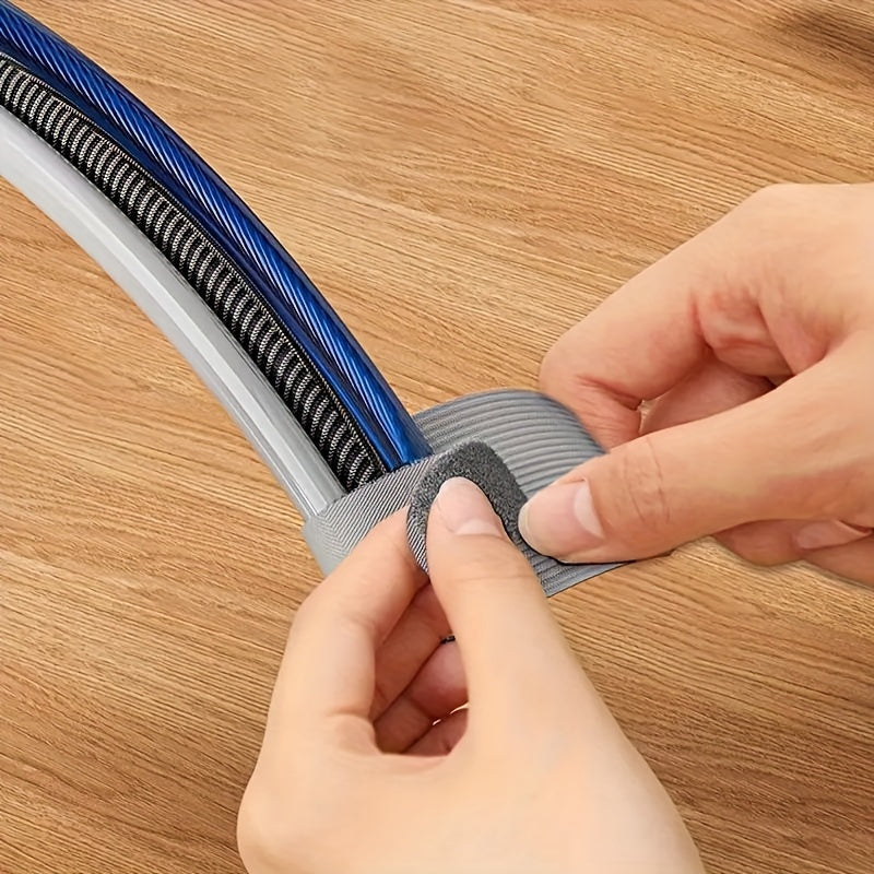 Cinta de nailon resistente para gestión de cables (20 unidades): diseño de fácil bloqueo para una organización ordenada de los cables y resistente a arañazos.