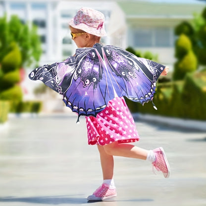 Kindergarten-Ready Butterfly Wing Elf Costume: Perfect for Halloween, Spring Outings, and Birthday Parties!