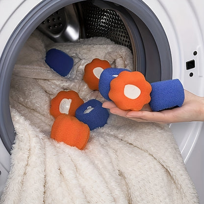 3/6 Pack Pet Hair Remover Balls for Laundry, Wrinkle & Lint Reduction, Reusable Dryer Balls, Formaldehyde-Free, Non-Waterproof, Body Use - Saves Drying Time