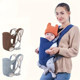 Portabebés ergonómico: portabebés multifuncional delantero y trasero para recién nacidos. Perfecto para mayor comodidad y conveniencia. Regalo para Navidad, Halloween y Acción de Gracias.