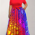 Plus Size, Women's Fashion Plus-Size Dress