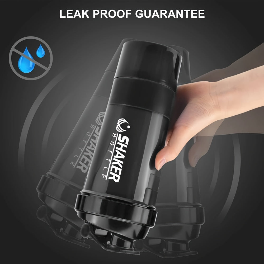Portable Protein Shaker Cup - Durable PP Material, Ideal for Gym & Outdoor Fitness Enthusiasts, Shaking Cup, Milkshake
