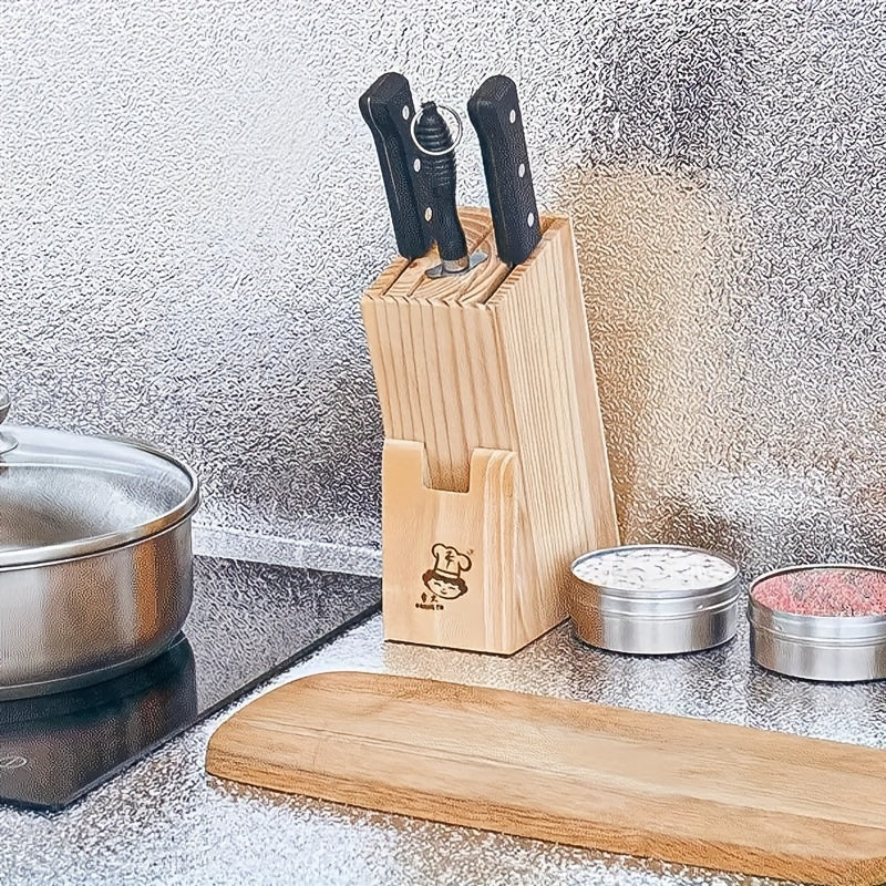 1 Roll Self-Adhesive Aluminum Foil Kitchen Stickers - Waterproof, Oil-Proof, High Temperature Resistant Wallpaper, Easy to Clean & Cut, Textured Surface for Cabinets, Stoves, and Countertops, Stove Area Cover | Modern Kitchen