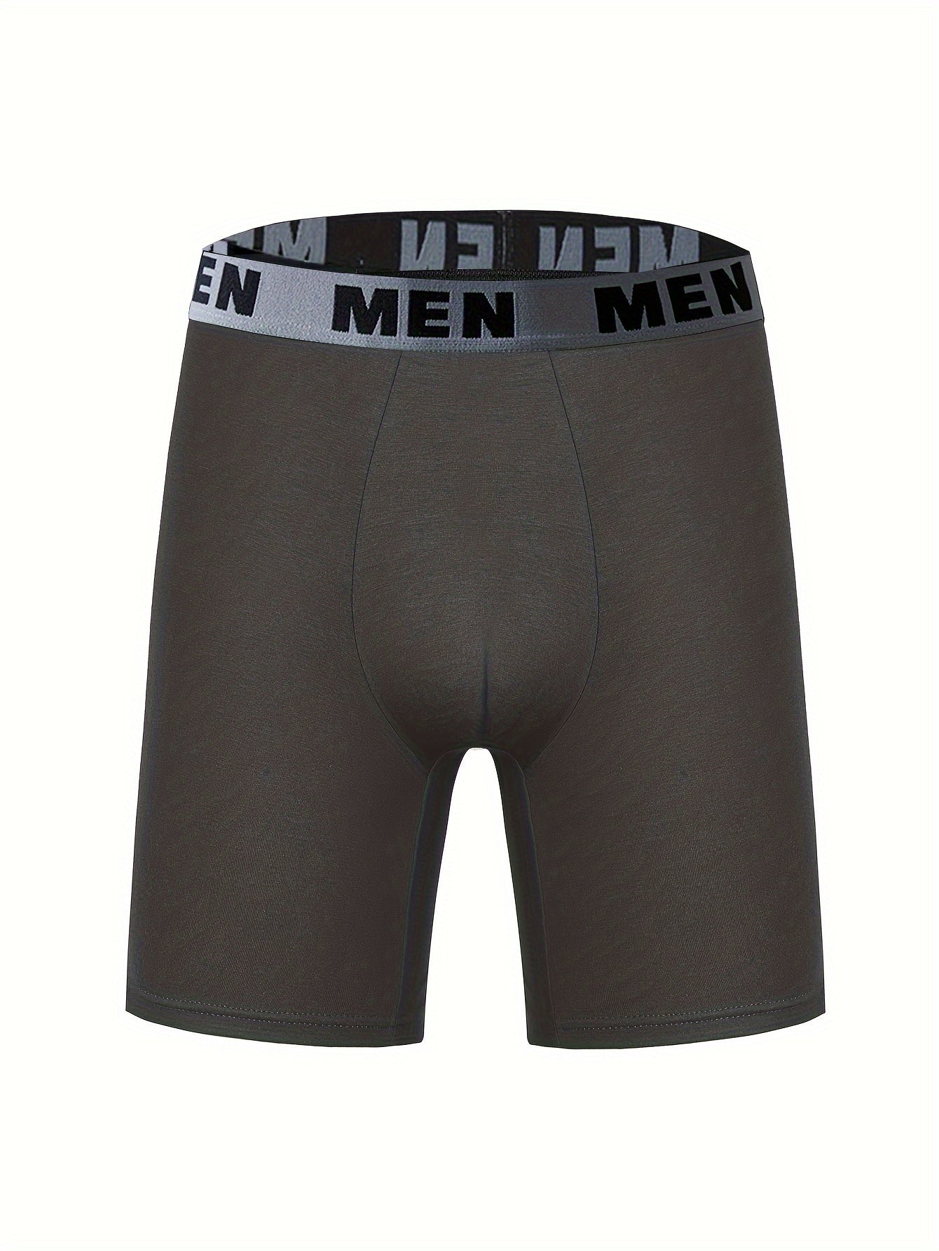 4pcs Combination Modal Men's Long Boxer Briefs