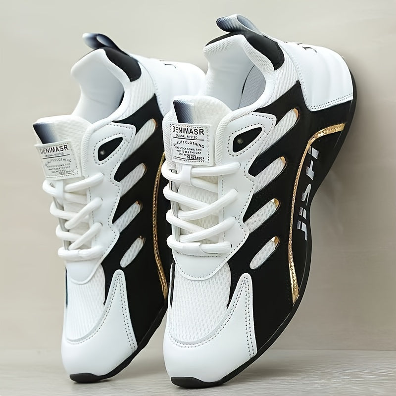 Men's Stylish &amp; Durable Sneakers - Non-Slip, Comfort Fit for All Seasons, Perfect for Outdoor Activities &amp; Casual Wear
