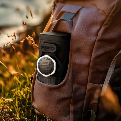 A Portable Coffee Maker with Rich Cream, a Two-In-One Machine for Capsules And Coffee Grounds, Requires No Electricity, Is Compact And Lightweight, Perfect for Travel, Cars, Desks, And Home Use, Making It a Practical Holiday