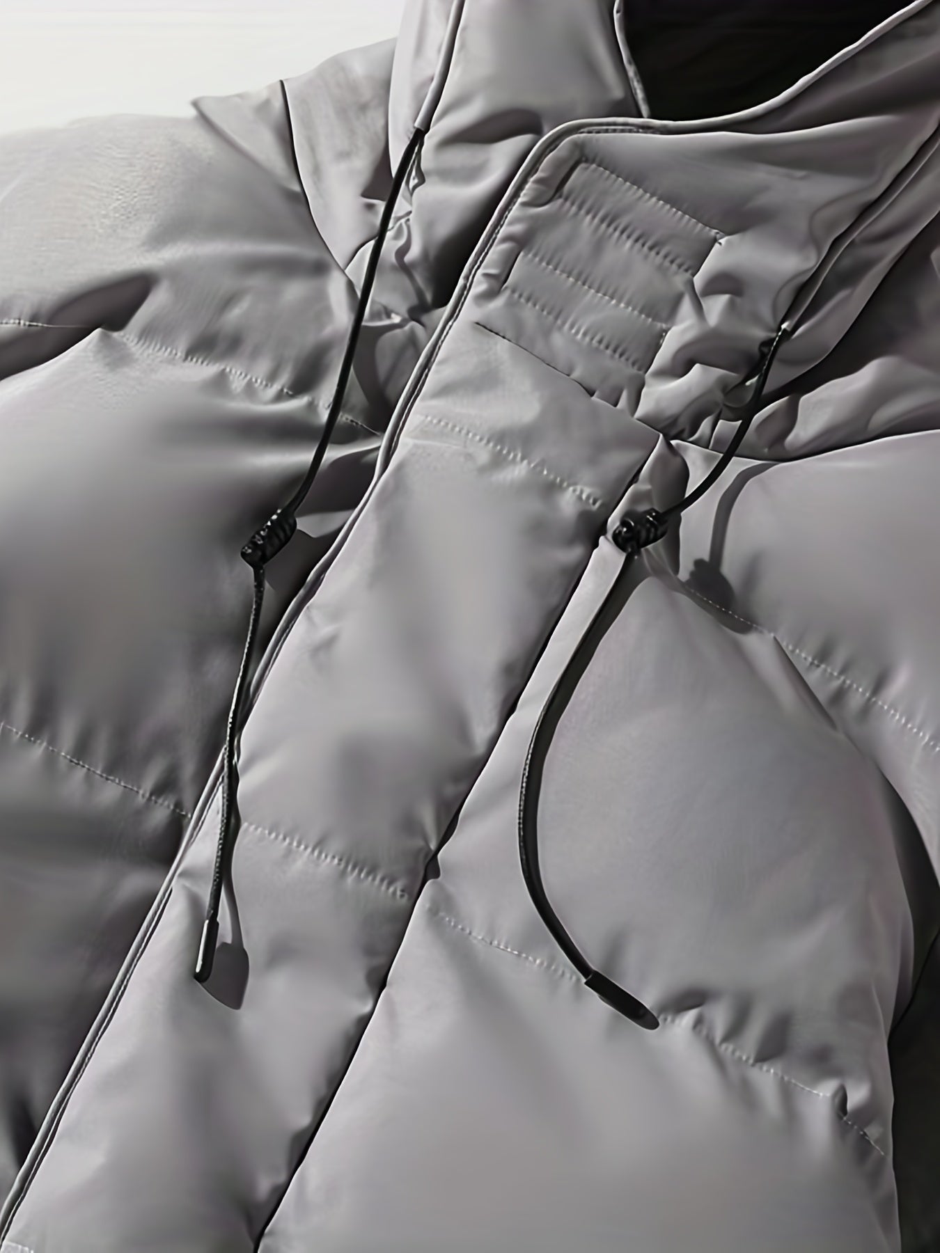 Men'S Solid Color Jacket, Comfy Warm Trendy Winter Cold-Proof Outwear As Gift