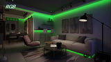 65.6fEET/1 Set Of RGB 2835 LED Light Strip, 5V USB LED Flexible Strip Diode Strip, Used For TV Backlight Room Decoration