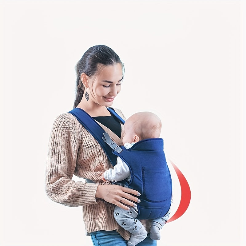 Ergonomic Baby Carrier: Multi-Functional Front & Back Carry for Newborns - Perfect for Comfort & Convenience, Christmas Halloween Thanksgiving Day Gift