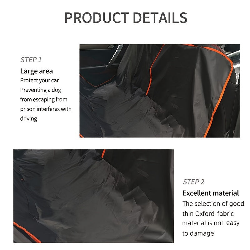 New Car Pet Mat Anti-fouling Foldable Car Pet Mat Rear Car Seat Cushion