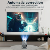 Proyector Magcubic Hy300 4K con enchufe europeo, Android 11, doble wifi, 6.260 ANSI, Allwinner H713, inalámbrico, 5.0, 1080P, 1280 x 720P, para cine en casa y exteriores.