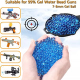 5pcs Transparent Grow Home &amp; Garden Crystal Soil Water Beads Room Decor Ball Wedding Decoration Gel Pearls Hydrogel Orbiz Seedlings 