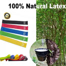 5 pc várias cores yoga esporte faixas de resistência equipamentos ginásio tpe casa fitness elástico bandas pilates treinamento força treino