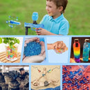 5000 pçs contas de água gel para arma orbeez hidrogel crescer em bolas de água orbiz blaster munição decoração para casa crescimento lama crianças brinquedos bolas de gel