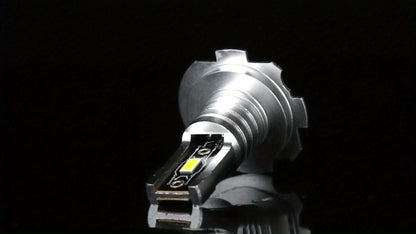 2 bombillas LED H7 para faros delanteros, chips CANbus 5530, 18000 lm, 60 W, 6000 K, blanco superbrillante, para coche, camión y motocicleta.