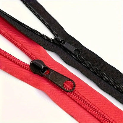 3/6/12pcs Instant Zipper Repair Kit, with Universal Design and Multiple Sizes, Portable Fast Repair Buckle, Replace Zipper, Suitable for Luggage and Clothing, Black
