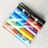 150/300/600pcs Colorful Cartoon Paw Print Dog Poop Bags, Leak-proof Pet Waste Bags Mixed Color Pack