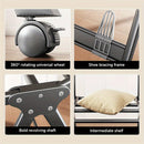 2-Tier Foldable Clothes Drying Rack with Adjustable Height Wings - Portable, Rust-Resistant Metal Laundry Dryer for Indoor/Outdoor Use, Ideal for Clothing & Towels, Drying Racks