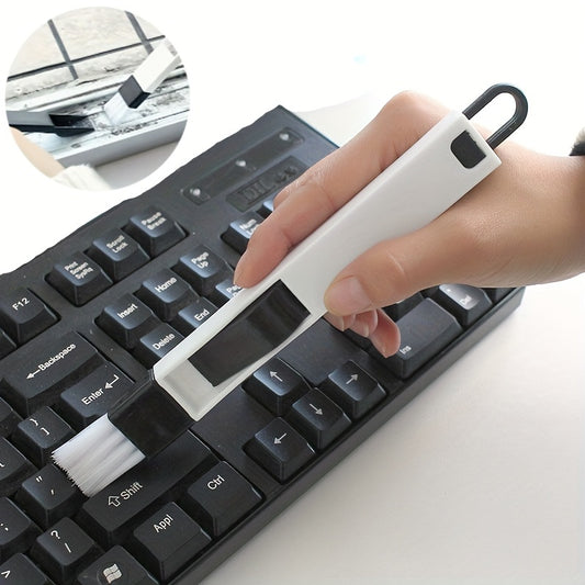 1pc Multipurpose School Office Desk Set Computer Keyboard Cleaning Brush Cleaner 2 In 1 Stationery Tool Office Supplies