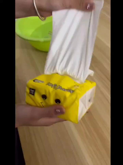 Yellow Package Disposable Wipes - 1 Pack, 4-Layer Softness, 3D Texture Technology, Durable & Flexible Wet Strength, No Lint Multipurpose Cleaning Tissues - Bag Container