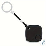 Minirastreador GPS versátil: localizador personal en tiempo real para mascotas, carteras y llaves | Batería con 1 año de duración | Compatible con Find My Key de Apple | Ideal para perros, gatos y más | Incluye batería de botón no recargable