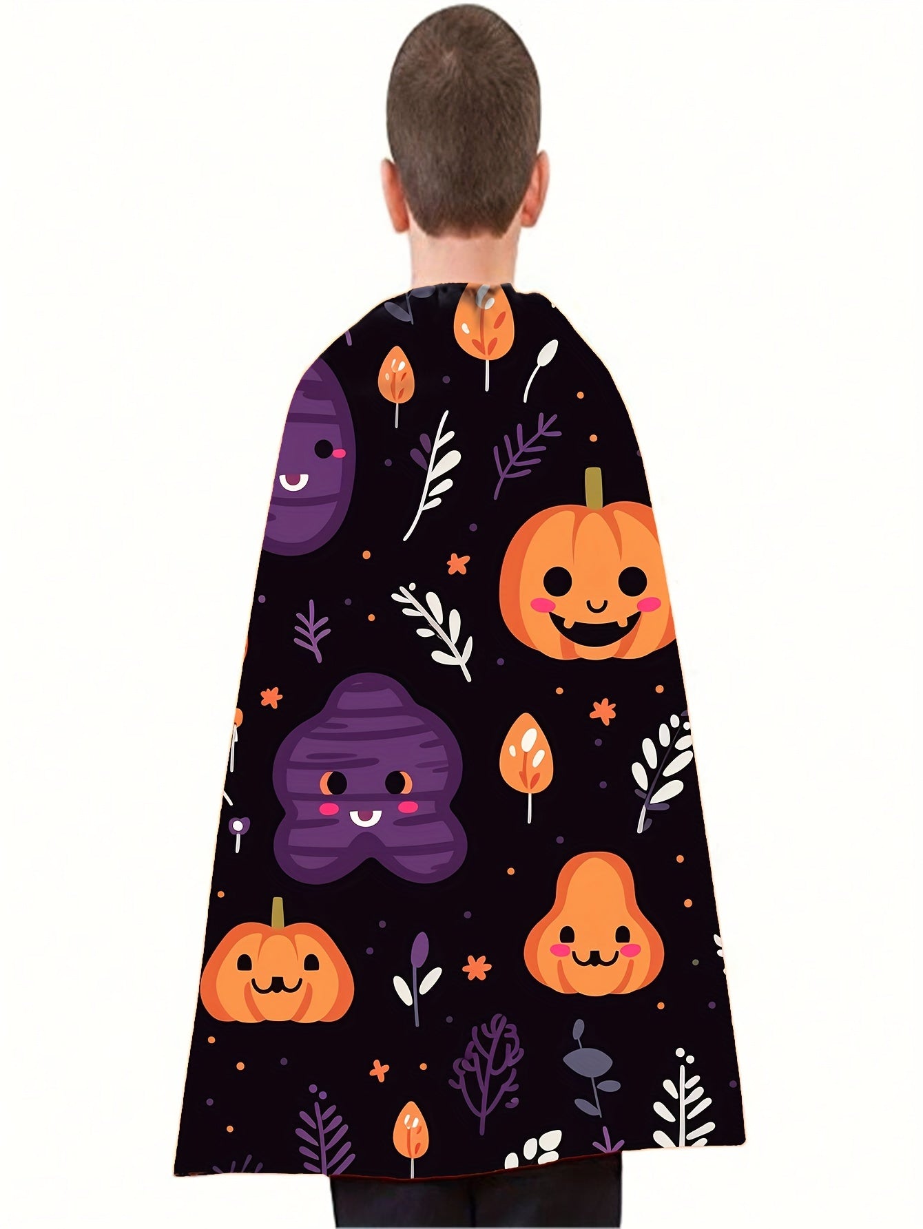 Kids' Halloween Superhero Cape - Storytelling Cloak for Boys & Girls, Perfect for Parties & Dress-Up, Polyester, Hand Washable (3-6 Years)