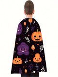 Kids' Halloween Superhero Cape - Storytelling Cloak for Boys &amp; Girls, Perfect for Parties &amp; Dress-Up, Polyester, Hand Washable (3-6 Years)