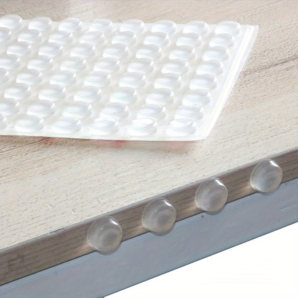 50/100pcs Self-adhesive Door Stop Rubber Shock Absorber Buffer Cabinet Bumper Silicone Furniture Mat Cushion Protective Pad