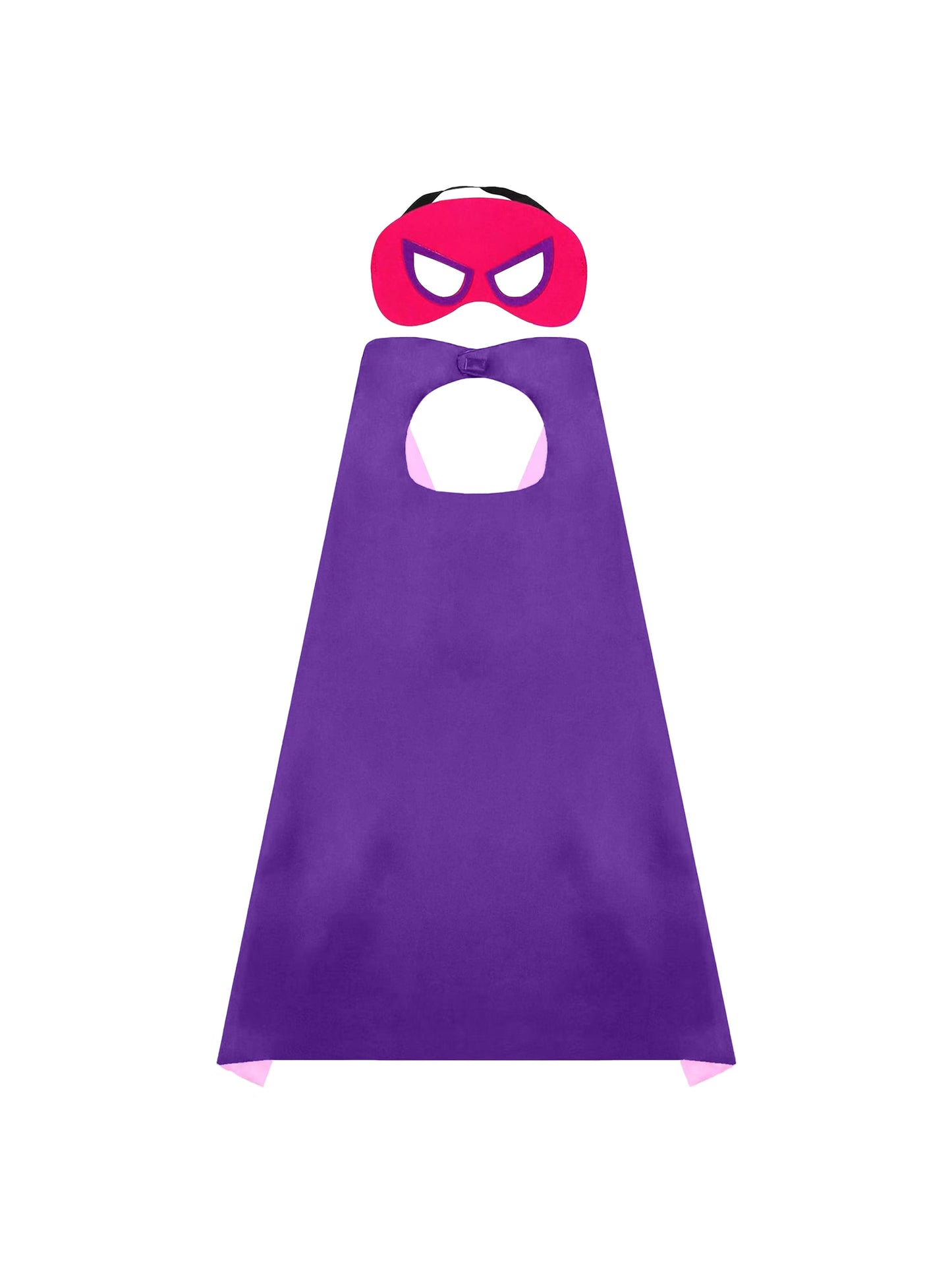 Boy's Double-side Wearable Hero Cape With Mask, Imitation Superhero Suit, Perfect For Halloween Party, Birthday Performance And Carnival Playing