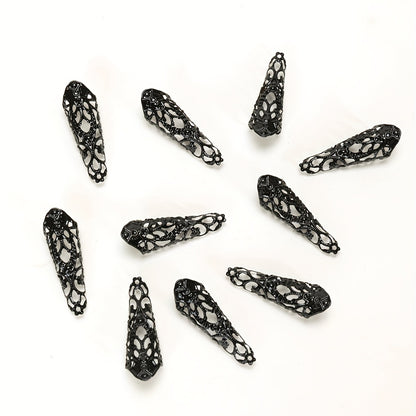 Black Devil Finger Set 10pcs Dress Up Costumes And Accessories Costume Props