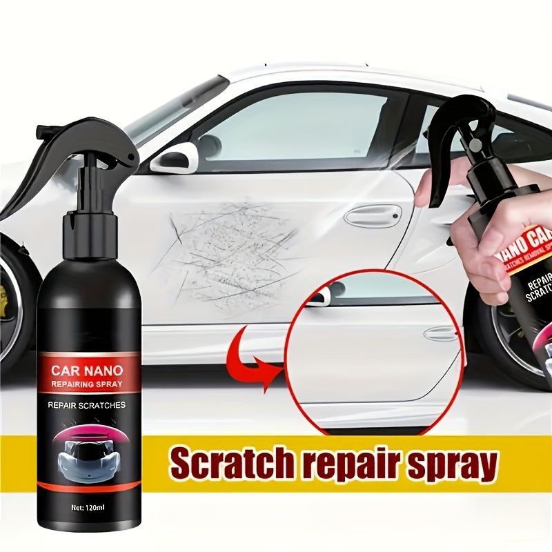 Nano Ceramic Coating Spray - Ultimate Car Paint Protection and Hydrophobic Glass Coating Repels Water