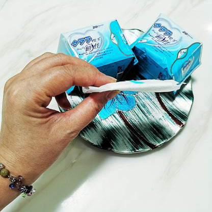 Compresas de iones negativos de carbón de bambú (20/40/50/100 unidades), compresas ultrafinas Wing, cómodas, suaves y sin fragancia. Compresas menstruales Wing, empaquetadas individualmente, cuidado personal femenino Hy