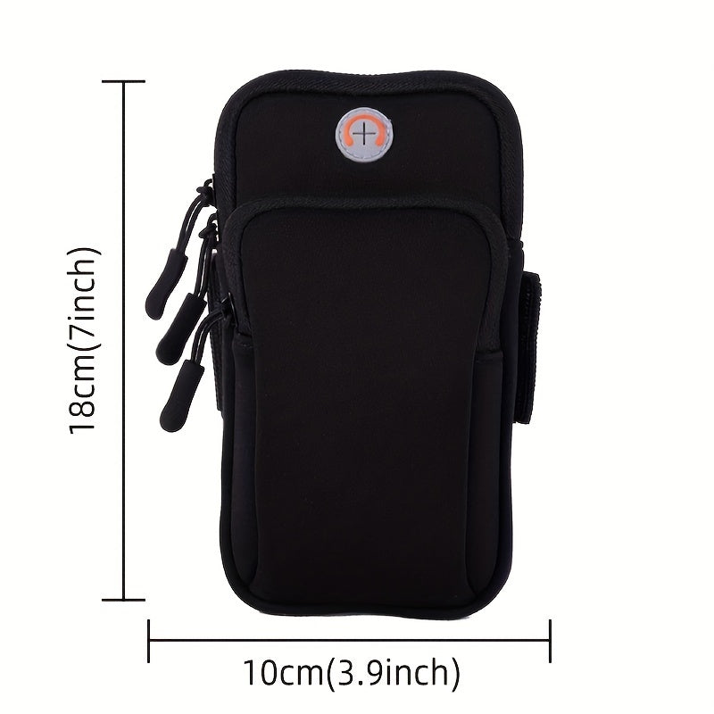 Waterproof Running Arm Bag for Mobile Phones - Securely Store Your Phone While Exercising